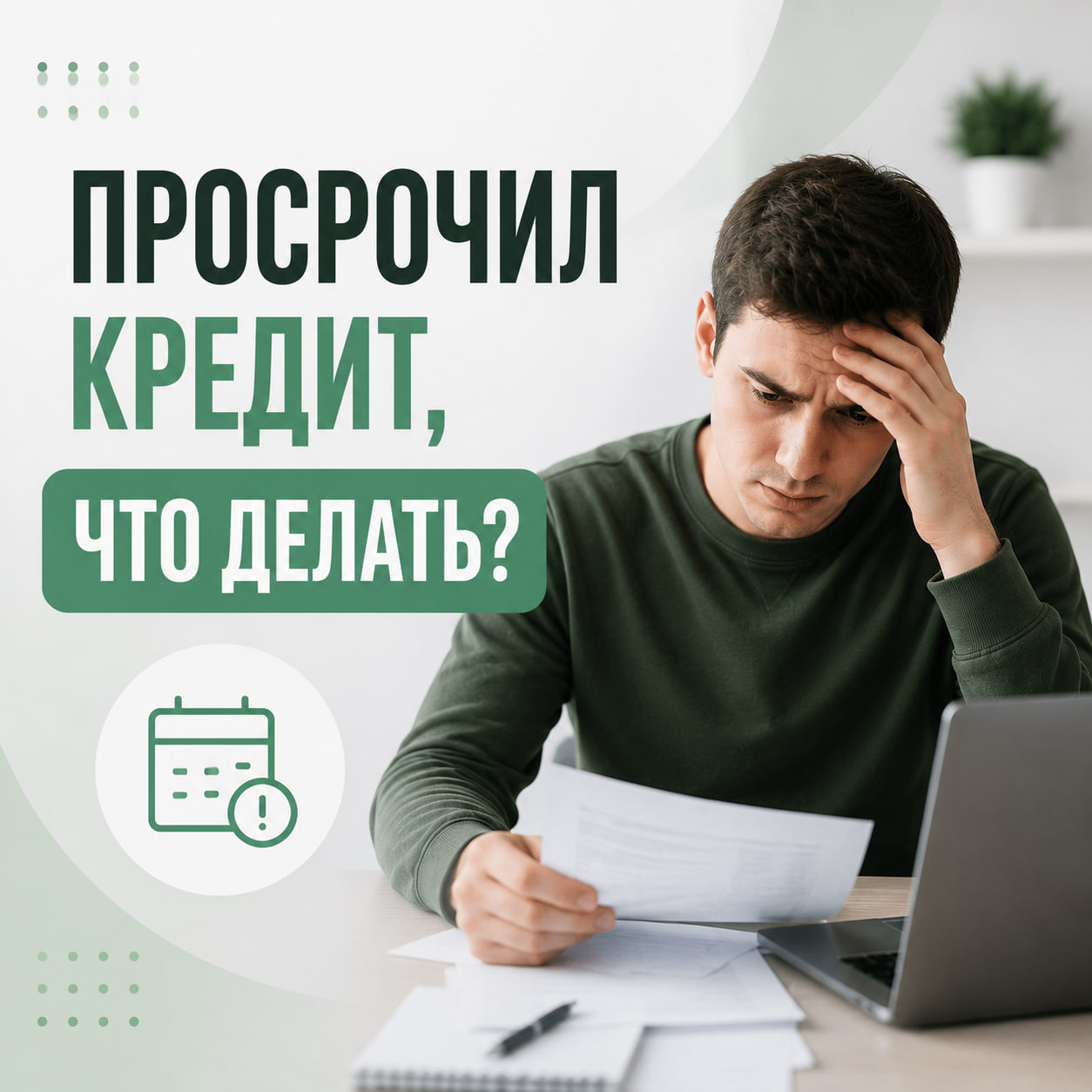 Что делать если просрочил кредит